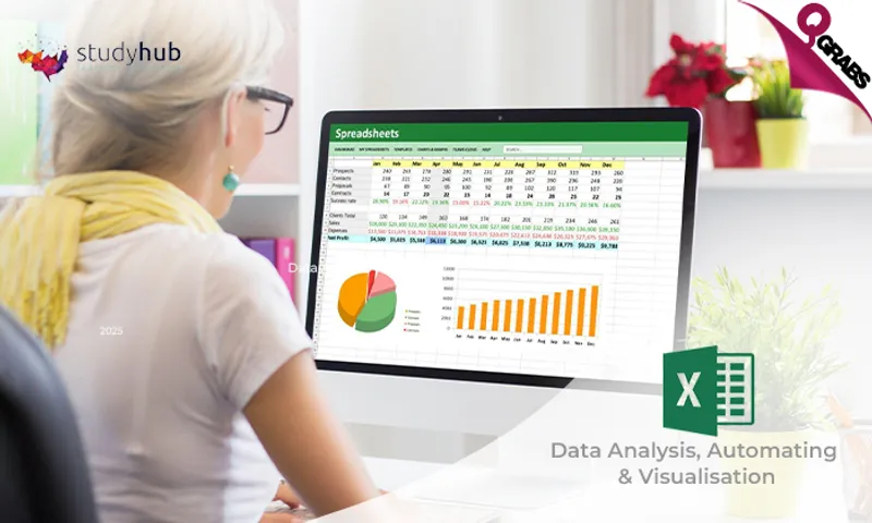 Data Analysis, Automating & Visualisation in Excel Online Course!